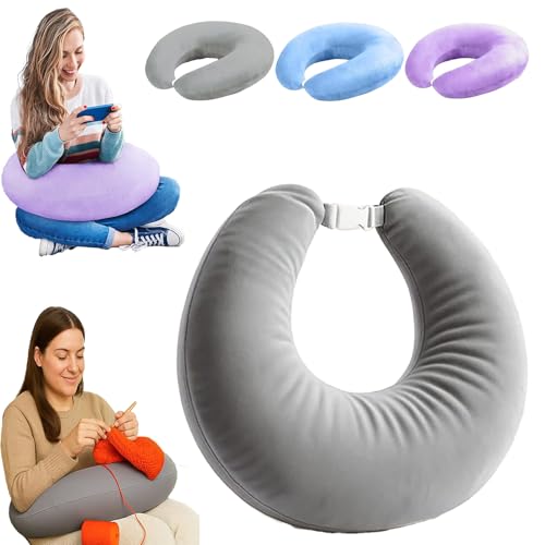 AIDODIA Ergonomisches Crealis Kissen- HäKelkissen, Gaming Kissen, HäKelkissen StüTzkissen- Leicht,Tragbar, Lindert Verspannungen Ergonomisches Armkissen Zum Lesen, Spielen, Arbeiten Und HäKeln (Grau) AIDODIA Ergonomisches Crealis Kissen- HäKelkissen, Gaming Kissen, HäKelkissen StüTzkissen- Leicht,Tragbar, Lindert Verspannungen Ergonomisches Armkissen Zum Lesen, Spielen, Arbeiten Und HäKeln (Grau) von AIDODIA