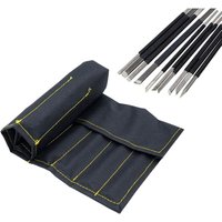 Ccykxa 10-teiliges Steinschnitzwerkzeug Black Line Gravierwerkzeugset aus Kohlenstoffstahl Ccykxa 10-teiliges Steinschnitzwerkzeug Black Line Gravierwerkzeugset aus Kohlenstoffstahl von AIDUCHO