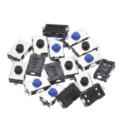 3X6X2,5 MM KEINE Schalter Normalerweise Geschlossen 3X6 SMD Gel Taste Tasten Interrupteur 4 * 6 NC Soft-Taste SMD 3 * 6 * 2,5 10Pcs(Normally open) von AIDUFUOD