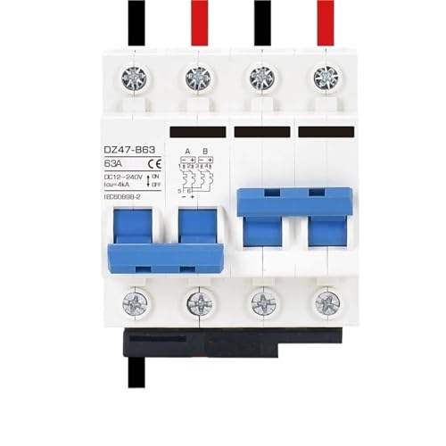 DC 12V 24V MCB Protector Circuit Breaker DZ47 Schutz Schalter Isolator 1P 2P 1Pcs(1P-1P,DC 50A) von AIDUFUOD
