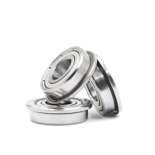 Edelstahl-Flanschlager SF6701ZZ SF6701-2RS, SF626ZZ RF1960ZZ, SF686ZZ LF1360ZZ 10 Stücke(SF6701ZZ) von AIDUFUOD