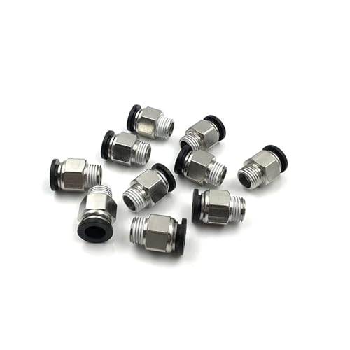 PC Pneumatische Luft Anschluss 4mm 6mm 8mm Gewinde 1/8 1/4 3/8 1/2 Zoll Weibliche Schlauch Armaturen 1Pcs(12-01) von AIDUFUOD