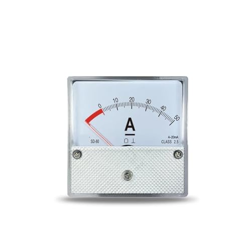 SD80 4-20MA Eingangsamperemeter 20a 30a 50hz 100% Wechselrichter Analogmeter DH80 CZ80 1St(DC 50Hz 4-20mA) von AIDUFUOD