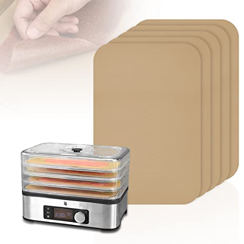 Aieve 5er Dörrfolie für Dörrautomat Fruchtleder kompatibel mit WMF KÜCHENminis Dörrgerät Antihaft Teflon Dauerbackfolie Dehydrator Dürrgerät Blätter, BPA-Frei Aieve 5er Dörrfolie für Dörrautomat Fruchtleder kompatibel mit WMF KÜCHENminis Dörrgerät Antihaft Teflon Dauerbackfolie Dehydrator Dürrgerät Blätter, BPA-Frei von AIEVE