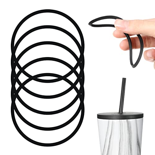 AIEVE Ersatzdichtungen für Simple Modern Isolierbecher mit Deckel und Strohhalm, 5 Stück Ersatzdichtung für Simple Modern Tumbler von AIEVE