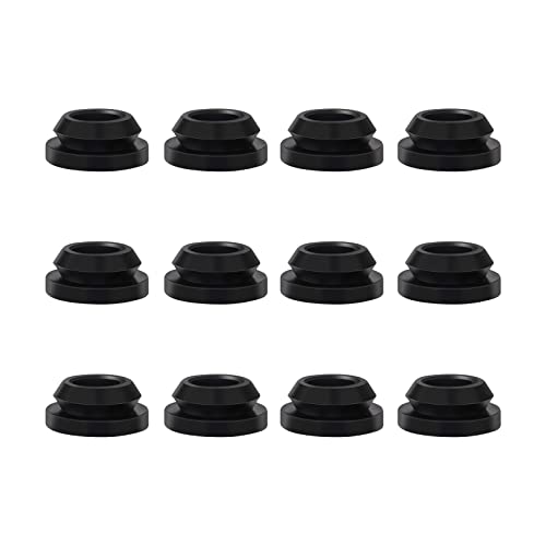AIEX 12 Stück Gummitüllen für Wohnmobilöfen Herde, Schwarz Gummitülle Gasherd Ösen für Wohnmobilöfen Schutz Gummitüllen Set für RV Kocher Kompatibel mit Magic Chef Herdrosten AIEX 12 Stück Gummitüllen für Wohnmobilöfen Herde, Schwarz Gummitülle Gasherd Ösen für Wohnmobilöfen Schutz Gummitüllen Set für RV Kocher Kompatibel mit Magic Chef Herdrosten von AIEX