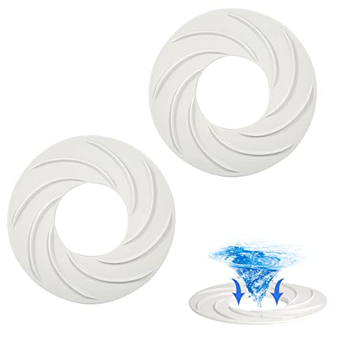 AIEX 2 Stück Pool Skimmer Abdeckung, Pool-O-Ring-Skimmer für 8"/20,3 cm Skimmer-Korb Funktionelles Streamline-Whirlpool-Design für die Poolreinigung in der Schwimmsaison von AIEX