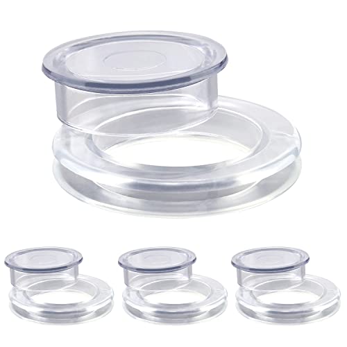 AIEX 5cm 4 Set Patio Tischschirm Loch Ring und Kappen-Set Silikon Transparent Einschließlich 4 Ringe und 4 Stopper AIEX 5cm 4 Set Patio Tischschirm Loch Ring und Kappen-Set Silikon Transparent Einschließlich 4 Ringe und 4 Stopper von AIEX