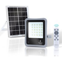 Aigostar - 30W led solar power spotlight mit aigos fernbedienung dämmerungspanel von AIGOSTAR