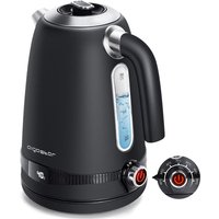 Digitaler Edelstahl Wasserkocher mit Temperatureinstellung 40-100 Grad, Temperaturanzeige, Warmhaltefunktion, 1,7 Liter 2200W Electric Kettle Retro von AIGOSTAR