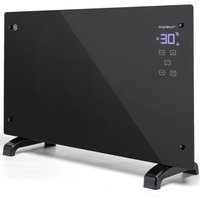 Aigostar - Elektroheizung mit Fernbedienung 2000 Watt Glaskonvektor Heizung Elektrisch mit Thermostat, Heizgerät Energiesparend, LED-Touchscreen von AIGOSTAR