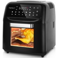 Master 30LVU - 10L Heißluftfritteuse, 14 in 1 Heißluftofen mit digitalem LED-Touchscreen, 1650 w ölfreies Frittieren, inklusive 5 Zubehörteilen. von AIGOSTAR