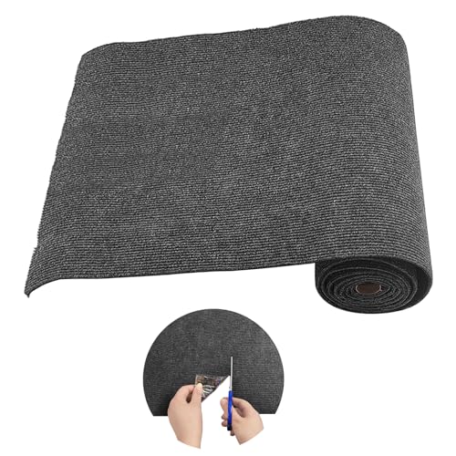 AIHSUMC Selbstklebend Kratzmatte Katze, 200x40cm Kratzteppich Katze Wand, Kratzbretter Katze Vorleger Katzenkratzbretter an Wand/Sofa/Bett, Widerstandsfähig Kratzmöbel Schutzung, Dunkelgrau AIHSUMC Selbstklebend Kratzmatte Katze, 200x40cm Kratzteppich Katze Wand, Kratzbretter Katze Vorleger Katzenkratzbretter an Wand/Sofa/Bett, Widerstandsfähig Kratzmöbel Schutzung, Dunkelgrau von AIHSUMC
