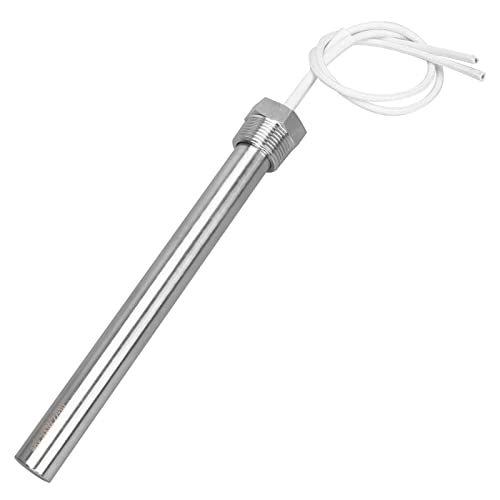 AIICIOO Patronen-Wasserheizer DC 48V 500W Eintauchheizkörper 3/4 Zoll DN20 26mm Flansch Edelstahl widerstandsfähiges Heizelement AIICIOO Patronen-Wasserheizer DC 48V 500W Eintauchheizkörper 3/4 Zoll DN20 26mm Flansch Edelstahl widerstandsfähiges Heizelement von AIICIOO