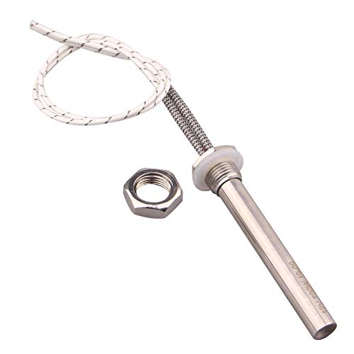 Cartridge Heater 12V 100W M16 Flansch Mehrzweck-DIY-Heizung Edelstahl-Heizelement Durchmesser 16mm von AIICIOO