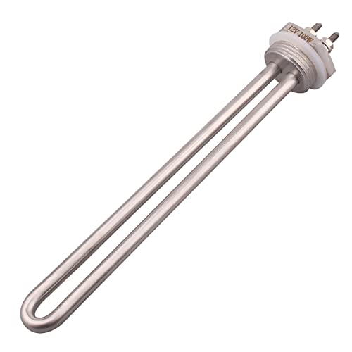 Heizelement mit einem Silikonring 12V 100W 1 Zoll 33.2mm BSP von AIICIOO