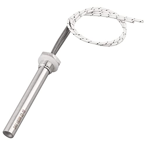 Heizpatrone Mehrzweck-Heizung für Heimwerker Heizelement aus Edelstahl mit Mutter 24V 150W M16 Durchmesser 16mm Flansch Heizpatrone Mehrzweck-Heizung für Heimwerker Heizelement aus Edelstahl mit Mutter 24V 150W M16 Durchmesser 16mm Flansch von AIICIOO