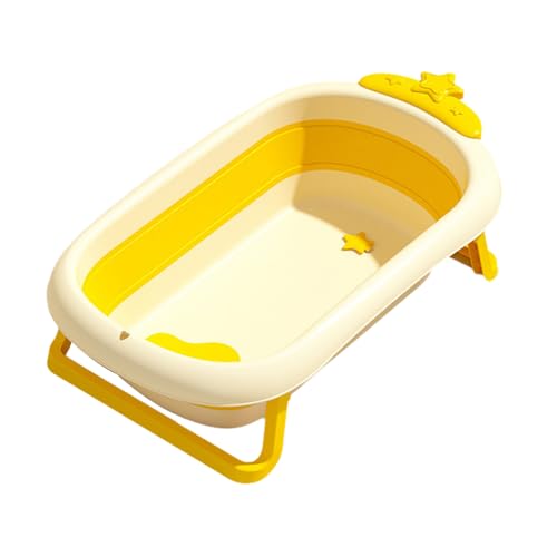 AIJUSSS Faltbare Haustier-Duschwanne mit temperaturempfindlichem Abflussstopfen, tragbare Haustier-Badewanne für kleine und mittelgroße Haustiere von AIJUSSS