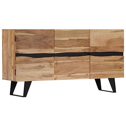 AIJUUKJP Furniture Home Tools Sideboard 150x40x79cm Akazienholz massiv von AIJUUKJP