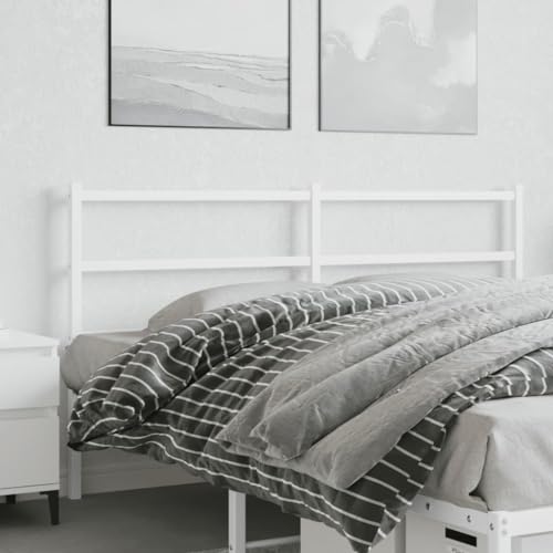 AIJUUKJP Nice Beds & Accessories Kopfteil & Fußteil - Metall Kopfteil Weiß 160 cm von AIJUUKJP