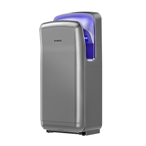 AIKE 2005H Händetrockner, Kommerzieller elektrischer Händetrockner, mit HEPA-Filter, Super Powerful, 7-10 Sekunden zum Trocknen,1750-2050W von AIKE