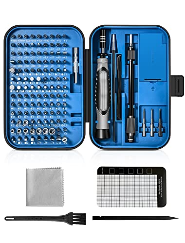 AIKER Feinmechaniker Werkzeug Set,Neuesten Vollständig Handy Reparatur Werkzeug Set,135 IN 1 DIY Schraubendreher Set,Professionelles Elektronisches Reparatur-tool-kit Mit Integrierter Mini-box von AIKER