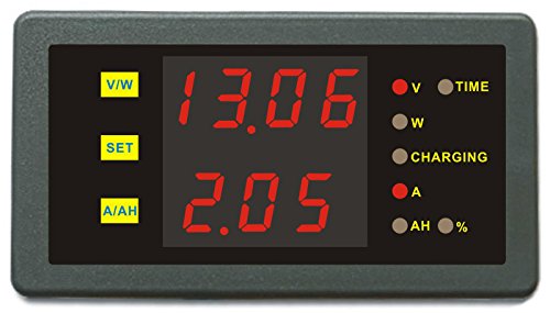DC Voltmeter Amperemeter Multimeter, 10-90V 0-300A LED Farbe Anzeigen Stromspannung Ampere Leistung Watt Coulomb Kapazität Zeit Meter Prüfer Testen Detektor DC Voltmeter Amperemeter Multimeter, 10-90V 0-300A LED Farbe Anzeigen Stromspannung Ampere Leistung Watt Coulomb Kapazität Zeit Meter Prüfer Testen Detektor von AILI