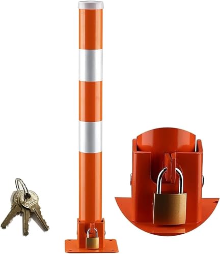 Abnehmbarer Parkpoller,Sicherheitspoller,Klappbarer Parkplatzsperrpoller Mit 4 Freien Ankern Für Baustellen/Wohngebiete/Parkplätze/Hotels/große Clubs Abnehmbarer Parkpoller,Sicherheitspoller,Klappbarer Parkplatzsperrpoller Mit 4 Freien Ankern Für Baustellen/Wohngebiete/Parkplätze/Hotels/große Clubs von AILIMENG