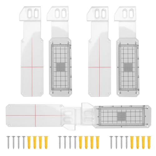 AILIMIAO 3 Stück Rissüberwachung, Acryl-Ecken-Monitor, Rissüberwachungsgerät, Messinstrument AILIMIAO 3 Stück Rissüberwachung, Acryl-Ecken-Monitor, Rissüberwachungsgerät, Messinstrument von AILIMIAO
