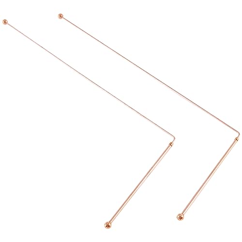 AILIMIAO Copper Dowsing Rods - 99.9% Pure Copper 2PCS Divining Rods Energy Water Witching Detector AILIMIAO Copper Dowsing Rods - 99.9% Pure Copper 2PCS Divining Rods Energy Water Witching Detector von AILIMIAO