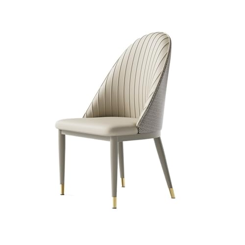 AILIUXIAOYAN Esszimmerstühle, Gepolsterter Akzentstuhl mit Metallbeinen for Esszimmer und Wohnzimmer Küchenstühle(Gray) von AILIUXIAOYAN