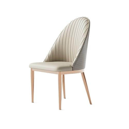 AILIUXIAOYAN Esszimmerstühle, Gepolsterter Akzentstuhl mit Metallbeinen for Esszimmer und Wohnzimmer Küchenstühle(Rose Gold) von AILIUXIAOYAN