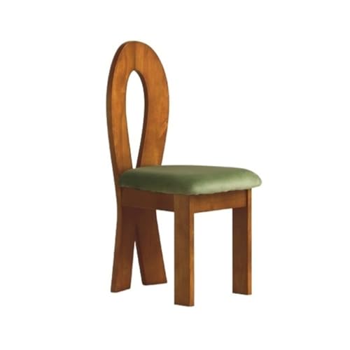 AILIUXIAOYAN Esszimmerstühle, Mid-Century Modern Esszimmerstühle mit gepolstertem Sitz und Holzbeinen, offene Rückenlehne for die Küche Küchenstühle(Multi-Colored) von AILIUXIAOYAN