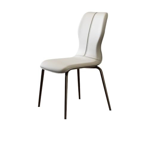 AILIUXIAOYAN Esszimmerstühle, Minimalistische Esszimmerstühle mit Rückenlehne for Schreibtisch-Sets zu Hause, im Hotel und im Büro Küchenstühle(Beige) von AILIUXIAOYAN