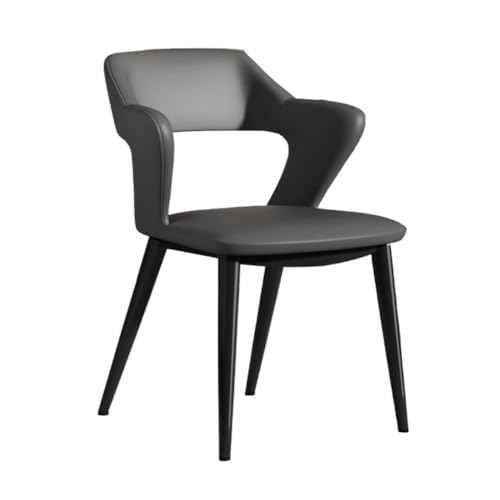 AILIUXIAOYAN Esszimmerstühle, Moderne gepolsterte Esszimmerstühle mit Metallbeinen for Küche/Wohnzimmer/Büro Küchenstühle(Gray) von AILIUXIAOYAN