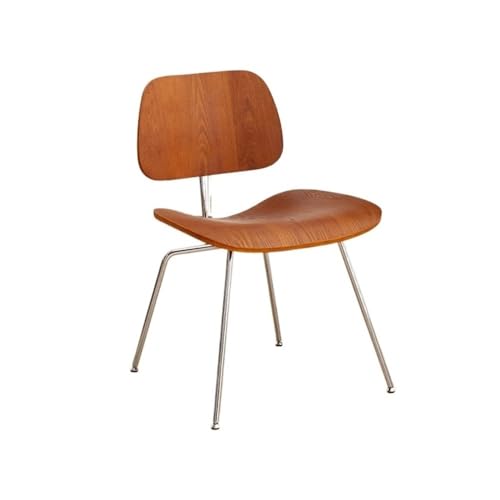 AILIUXIAOYAN Esszimmerstühle, Moderner Esszimmerstuhl aus Holz ohne Armlehne for Wohnzimmer und Esszimmer Küchenstühle(Walnut Color) von AILIUXIAOYAN