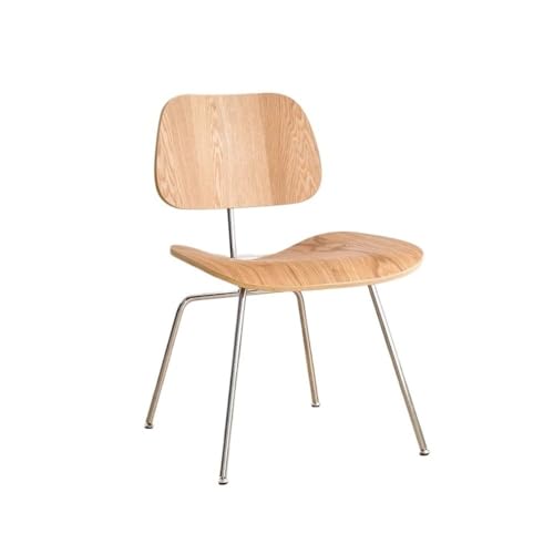 AILIUXIAOYAN Esszimmerstühle, Moderner Esszimmerstuhl aus Holz ohne Armlehne for Wohnzimmer und Esszimmer Küchenstühle(Wood Color) von AILIUXIAOYAN