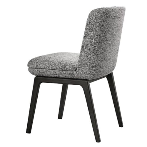 AILIUXIAOYAN Esszimmerstühle, Nordische Esszimmerstühle aus Massivholz, minimalistische Clubsessel aus Stoff for Zuhause Küchenstühle von AILIUXIAOYAN