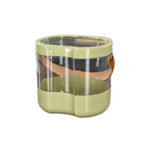 AILIUXIAOYAN Kleiner Mülleimer, Mini-Press-Mülleimer for Schreibtisch, Büro, Zuhause – kleiner Abfalleimer Tischmülleimer(Green) von AILIUXIAOYAN