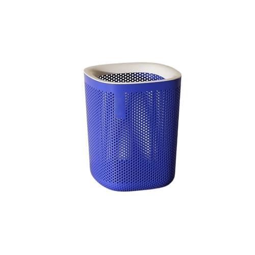 AILIUXIAOYAN Mülleimer, Luxuriöser Druckring-Mülleimer mit neuem Design for den Heimgebrauch for Schlafzimmer, Wohnzimmer, Küche, Büro, Badezimmer Küchenmülleimer(Blue) von AILIUXIAOYAN