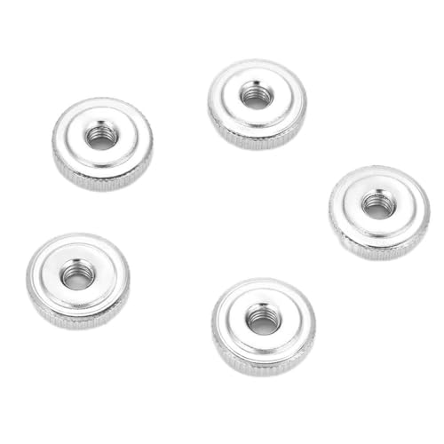 AILOOCEDI 10 Stück GB807 M3 M4 M5 M6 M8 M10 Griffmutter Rändelmuttern Premium-Kohlenstoffstahlmaterial Mehrere Spezifikationen Verfügbar Bequem zu Ersetzen Zum Befestigen von (M5(10pcs)) von AILOOCEDI