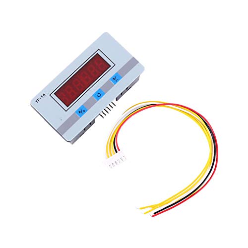 AILOVA Trigger Counter Module, YF-16 DC 5V 12V 24V Trigger Zähler Modul Akkumulator 6-Bit Rot Digital Rohr Display PNP NPN Signal Trigger von AILOVA