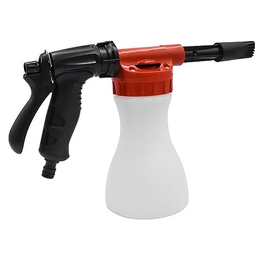 AIM Tools Autowasch-Schaumkanone 900 ml Verstellbare Schnee Schaumpistole Schaumsprüher Schneeschaum-Lanze für Auto waschen, Hausreinigung, Gartenbewässerung von AIM Tools