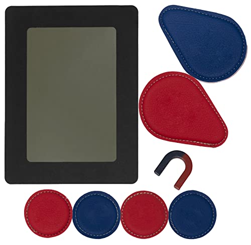 Aiman GZ -Biomagnetische Paare Set für Magnetotherapie Special Edition 1 Magnetfeld-Visier 1 großes Paar und 2 kleine (6 Stück) Neodym-Magnete von AIMAN GZ