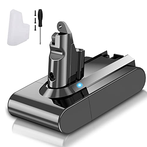 AIMAX 4600mAh V6 Akku für Dyson Ersatzakku Kompatibel mit V6 Animal Absolute SV03 SV04 SV05 SV06 SV07 SV09 DC58 DC59 DC61 DC62 DC72 DC74 Dyson Staubsauger handstaubsauger, 21.6V Batterie von AIMAX