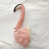 Flamingo Wandteller in Altrosa von AIMEEANDFRED