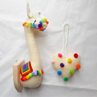 Lama Wandteller von AIMEEANDFRED