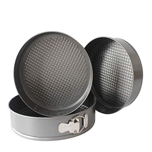 AIMEITE Springformen Antihaftbeschichtet Kuchenform Rund Cake Pans Backform mit Flachboden Antihaftbeschichtung (18cm) von AIMEITE
