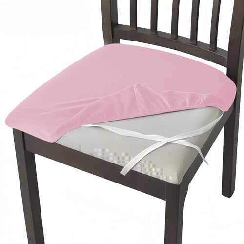 AIMENJOY Stuhlbezug Sitzfläche 2er/4er/6er Set, Stretch Samt Bezug für Stühle Sitzbezüge für Esszimmerstühle Abwaschbar Schonbezug Stuhl Hussen für Esszimmer Küche Hochzeit Garten Büro (Pink,2) AIMENJOY Stuhlbezug Sitzfläche 2er/4er/6er Set, Stretch Samt Bezug für Stühle Sitzbezüge für Esszimmerstühle Abwaschbar Schonbezug Stuhl Hussen für Esszimmer Küche Hochzeit Garten Büro (Pink,2) von AIMENJOY