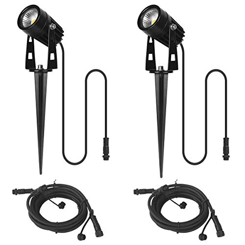 AIMHEIM 2er-Set Gartenleuchte Erweiterungsset Ohne Netzteil : Incl 2 Stücke 3W LED Gartenstrahler Verlängerungslampe ohne Stecker und 2 Stücke 3M Verlängerungskabel Gartenleuchten AIMHEIM 2er-Set Gartenleuchte Erweiterungsset Ohne Netzteil : Incl 2 Stücke 3W LED Gartenstrahler Verlängerungslampe ohne Stecker und 2 Stücke 3M Verlängerungskabel Gartenleuchten von AIMHEIM